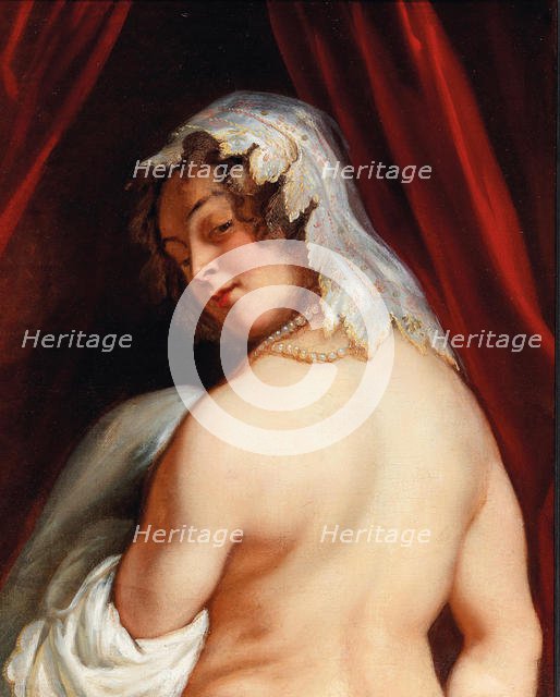 The wife of King Candaules, c. 1645. Creator: Jordaens, Jacob (1593-1678).