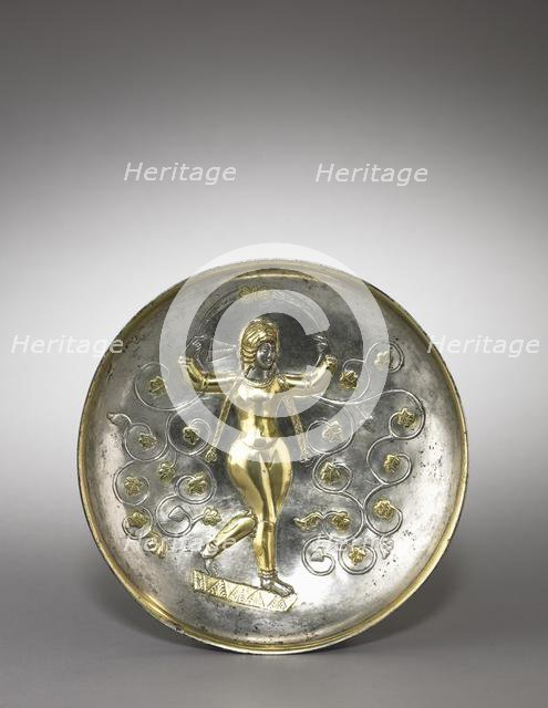 Dish: The Goddess Anahita, 400-600. Creator: Unknown.