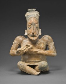 Seated Maternity Figure, 100 B.C./A.D. 300. Creator: Unknown.
