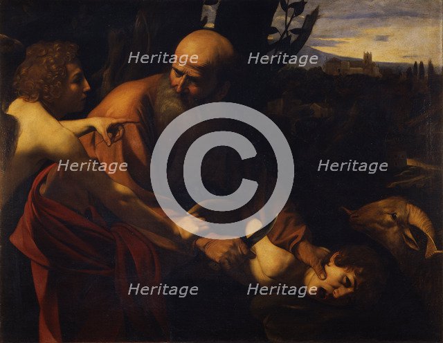 Abraham Sacrificing Isaac, 1603-1604. Artist: Caravaggio, Michelangelo (1571-1610)