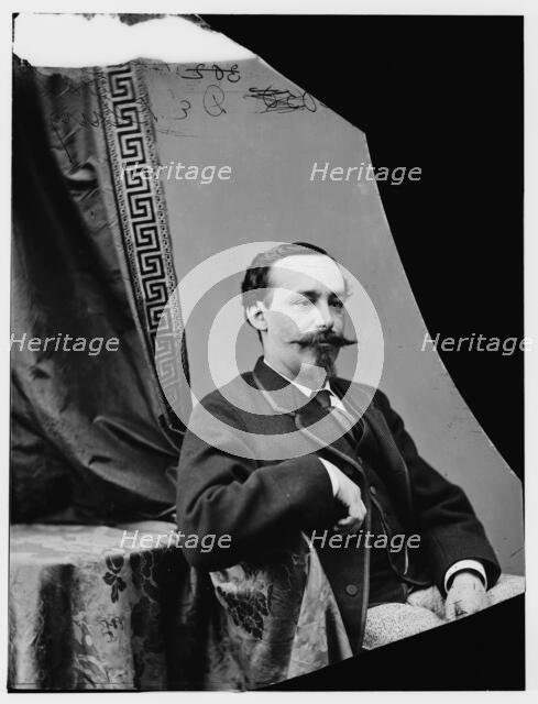 DeFlury, Minister to France, between 1870 and 1880. Creator: Unknown.