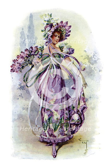 'The Lilac', 1899. Artist: Unknown
