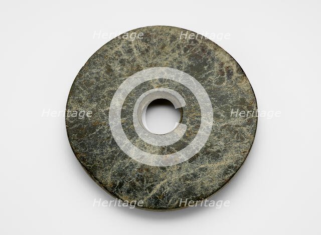 Disk (bi ?), Late Neolithic period, ca. 3300-2250 BCE. Creator: Unknown.