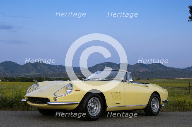 Ferrari Nart Spyder 1967. Artist: Simon Clay.