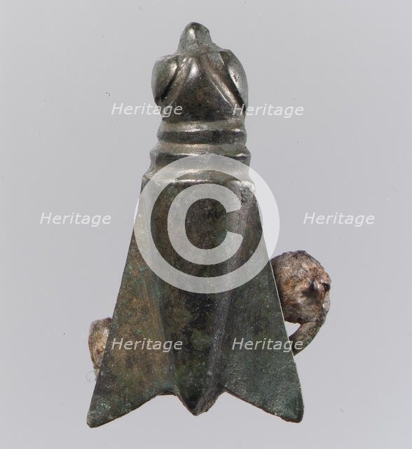 Brooch in the Form of a Cicada, East Germanic, 350-450. Creator: Unknown.