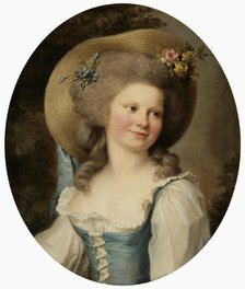 Madame Dugazon (1755-1821) as Babet in the Comedy "Blaise et Babet, ou la Suite des trois fermiers". Creator: Labille-Guiard, Adélaïde (1749-1803).