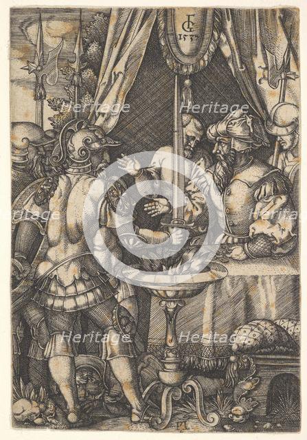 Mucius Scaevola, 1537. Creator: Master FG.