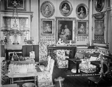 Queen Victoria's private sitting room, Buckingham Palace, London, c1870-c1900. Artist: York & Son