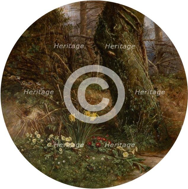 The Resurrection Of The Year, 1857. Creator: George Wallis.