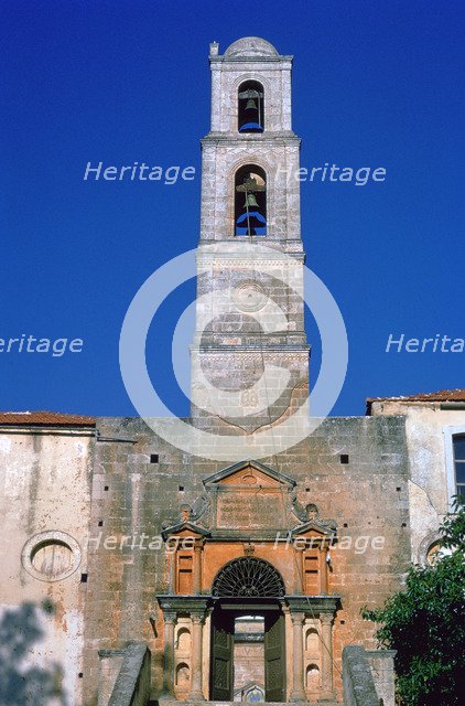 Gateway of the monastery of Agia Triadha, 17th century. Artist: Unknown