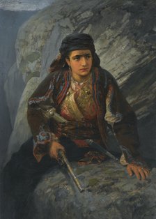 The lookout, 1876. Artist: Polenov, Vasili Dmitrievich (1844-1927)