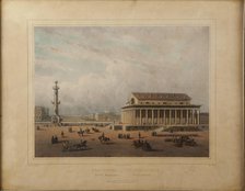 Stock exchange in Saint Petersburg, End 1840s. Creator: Bichebois, Louis-Pierre-Alphonse (1801-1850).