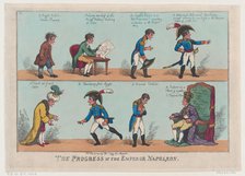 The Progress of the Emperor Napoleon, November 19, 1808., November 19, 1808. Creator: Thomas Rowlandson.