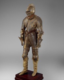 Armour for Heavy Cavalry, French, ca. 1600. Creator: Unknown.