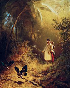 The Butterfly Hunter, c. 1840.
