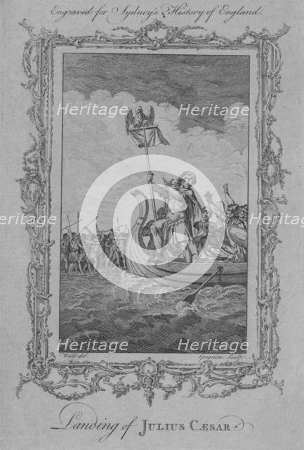 'Landing of Julius Caesar', 1773.  Creator: Charles Grignion.