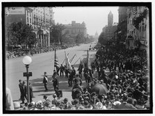 Parade On Pennsylvania Ave, between 1910 and 1921. Creator: Harris & Ewing.