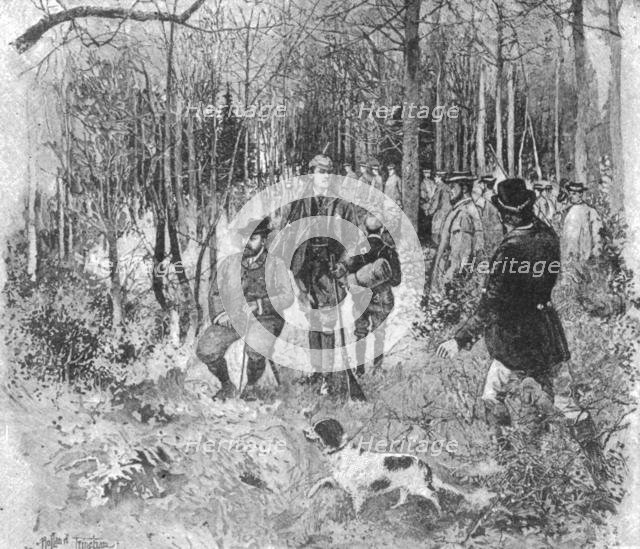 'The Prince of Wales Pheasant-Shooting at Sandringham', 1893, (1901). Creator: Unknown.