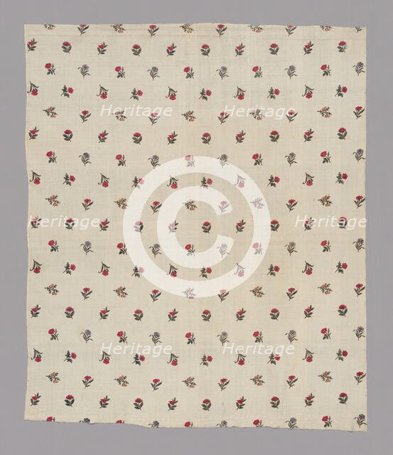 Length of Dress Fabric, France, c. 1785. Creator: Oberkampf Manufactory.