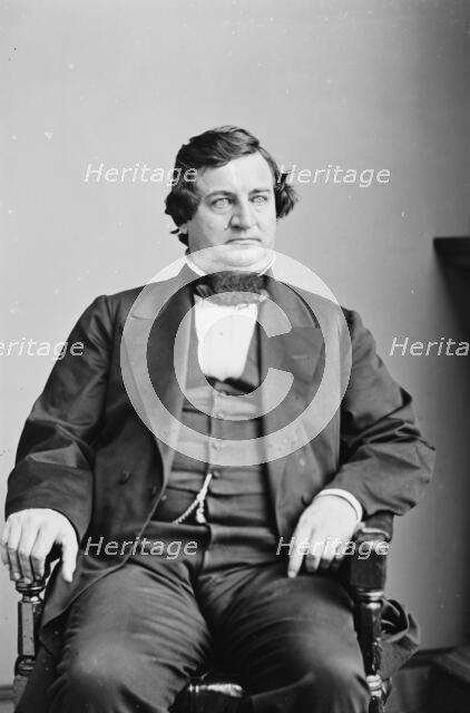 Lyman Tremain of New York, between 1855 and 1865. Creator: Unknown.