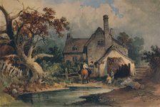'A Cottage', c1852. Artist: Joseph William Allen.