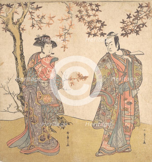 The Second Ichikawa Monnosuke as an Unarmed Man, probably 1778. Creator: Shunsho.