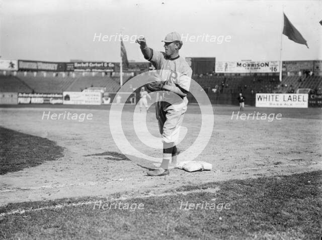 Kitty Bransfield, Philadelphia, NL (baseball), 1910. Creator: Bain News Service.