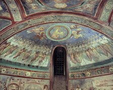 Fresco in the crypt of the cathedral of Anagni.