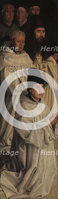 Panel of the Friars. The Adoration of Saint Vincent, c 1450. Creator: Gonçalves, Nuno (active 1445-1480).