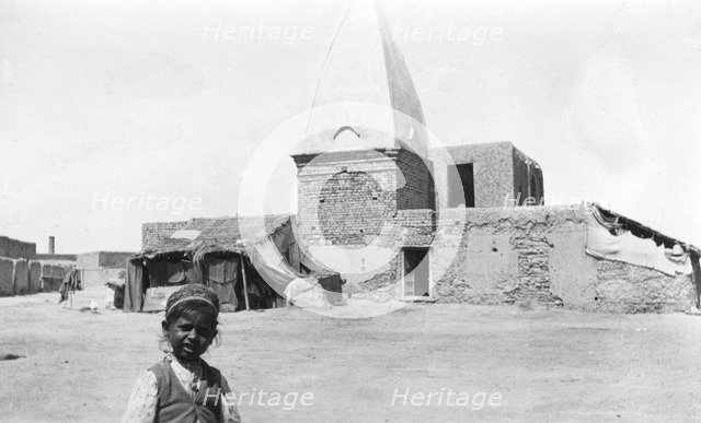 A temple in Nowshera, India, 1916-1917. Artist: Unknown