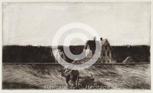 American Landscape, 1920. Creator: Edward Hopper.