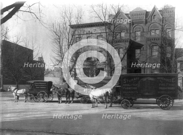 American Security & Trust Co., Washington, D.C., 1901. Creator: Frances Benjamin Johnston.