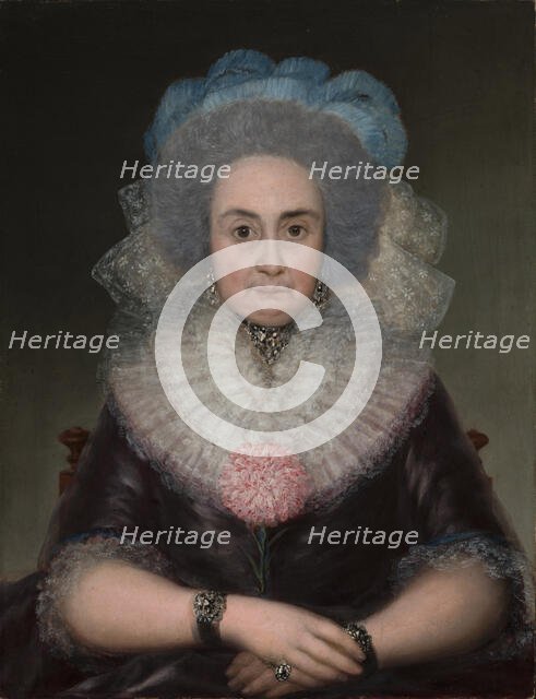 Portrait of Bernarda Tavira (1727-1797) , c1787. Creator: Goya, Francisco, de (1746-1828).