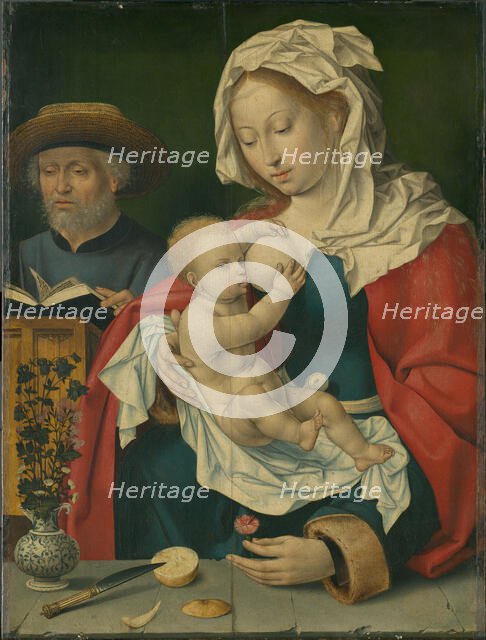 Holy Family, 1520/30. Creator: Workshop of Joos van Cleve.