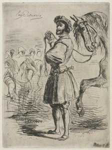 A Lord in the Time of Francis I , 1833. Creator: Eugène Delacroix (French, 1798-1863).