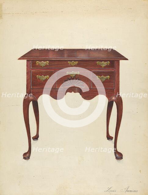 Lowboy, c. 1953. Creator: Louis Annino.