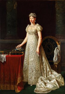 Portrait of the Empress Marie-Louise (1791-1847), 1812. Creator: Lefévre, Robert (1756-1830).