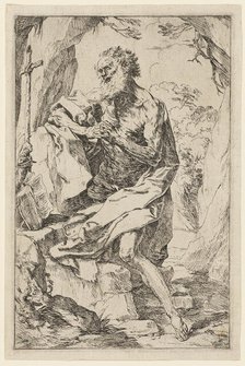 Saint Jerome, 1630-35. Creator: Guido Reni.