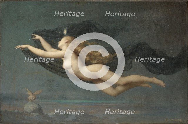 La Nuit. Artist: Raynaud, Auguste (1854-1937)