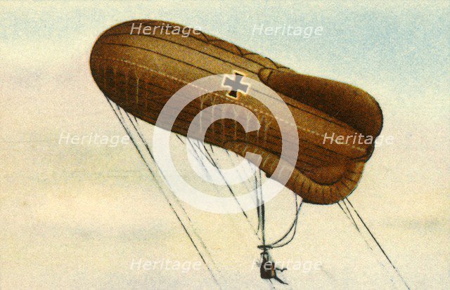 'Dragon' barrage balloon, c1898, (1932). Creator: Unknown.
