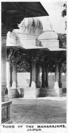 Tomb of the maharajahs, Jaipur, Rajasthan, India, c1925. Artist: Unknown