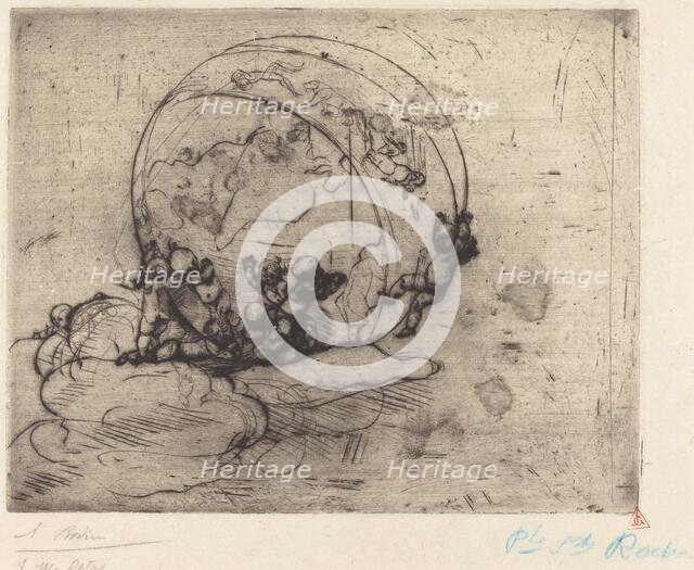 Les Amours Conduisant le Monde, 1881. Creator: Auguste Rodin.