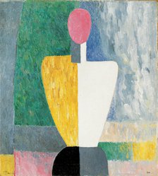 Torso (Figure with Pink Face)', 1928-1932.  Artist: Kazimir Malevich