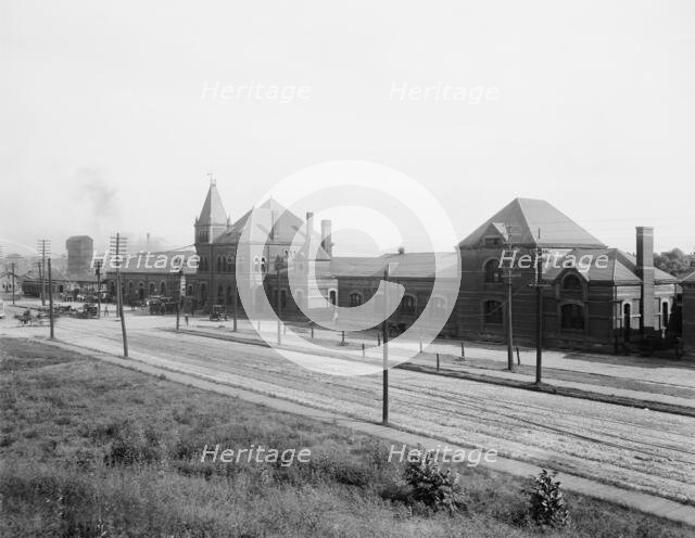 Union Station, Toledo, Ohio, c.between 1910 and 1920. Creator: William H. Jackson.
