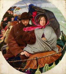 The Last of England, 1852-1855. Creator: Ford Madox Brown.