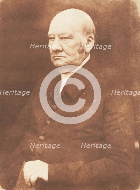Dr. Jabez Bunting, 1843-47. Creators: David Octavius Hill, Robert Adamson, Hill & Adamson.