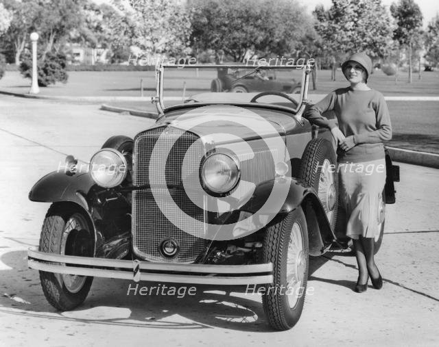 1930 Durant Six Sport Roadster. Creator: Unknown.