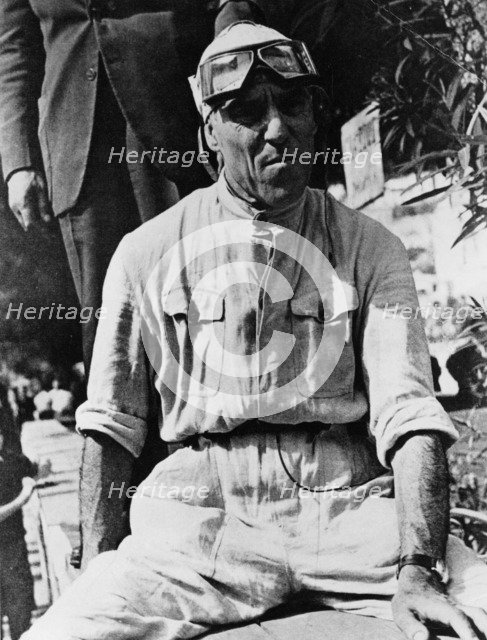 Tazio Nuvolari, 1930s(?). Artist: Unknown