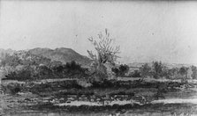 Three Views, No. 3: Mount Carmel, near New Haven, Connecticut, . Creator: John William Hill.
