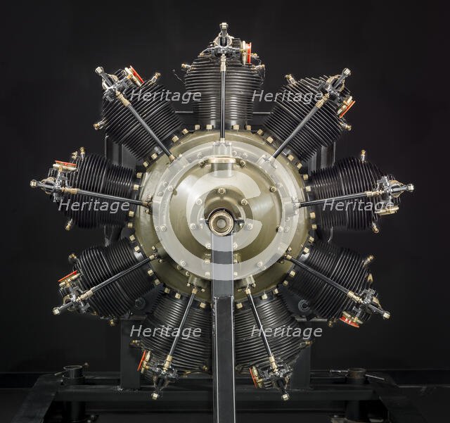 Wright Cyclone P-1, Radial 9 Engine, ca. 1925. Creator: Wright Aeronautical.